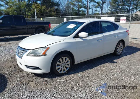 2013 Nissan Sentra Sv из США, поврежденный, VIN 3N1AB7AP3DL717863